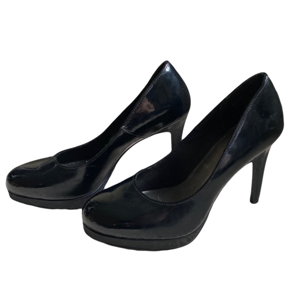 Black Shiny Heels